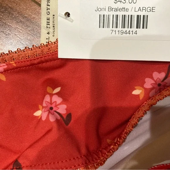 Spell Joni Campfire Bralette & Bloomers Set, Size Large - Picture 4 of 16